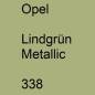 Preview: Opel, Lindgrün Metallic, 338.